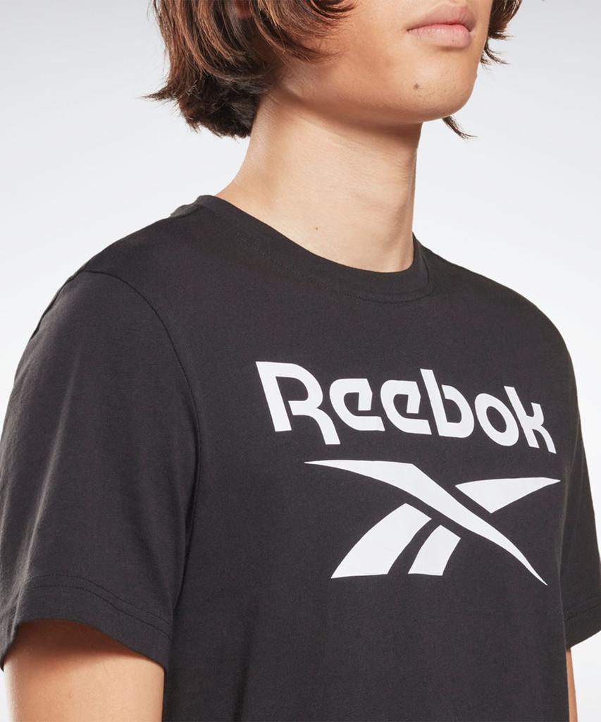 Reebok Футболка с большим логотипом Vector - Черный / Hd4222