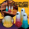 ColorfulGhost Cute Resin Tabletop Decoration Halloween Atmosphere PropGhost Decoration