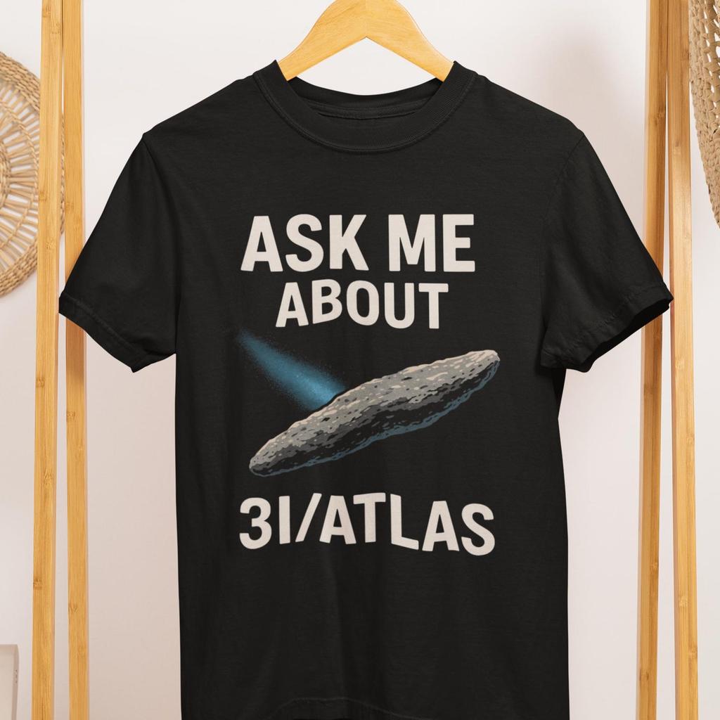 3I/ATLAS Interstellar Object T-Shirt | Comfort Colors Astronomy Tee