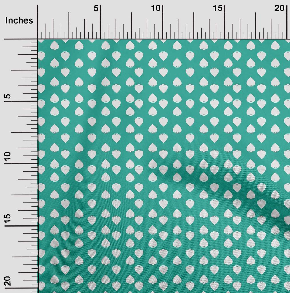 oneOone Ткань Cotton Flex Black, швейная ткань с принтом в виде покерных карт, от The Yard, 40 дюймов