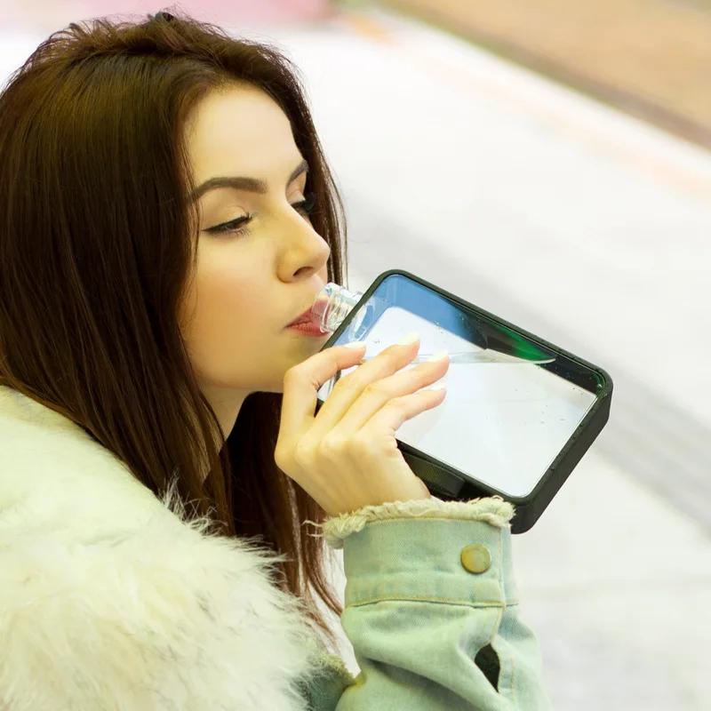 MoChic Myse A5 плоская бутылка для воды, чашка для грилей A5, плоская бутылка для воды, портативная корейская креативная бумажная бутылка A5