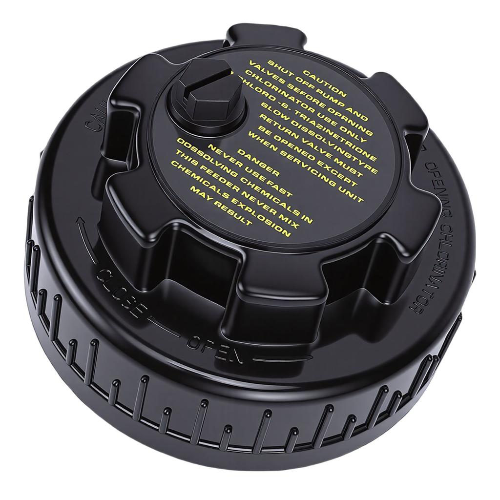 Cover Fit for CL100 Feeder Plastic Automatic Pool Feeder Top Cover Lid for Replacement