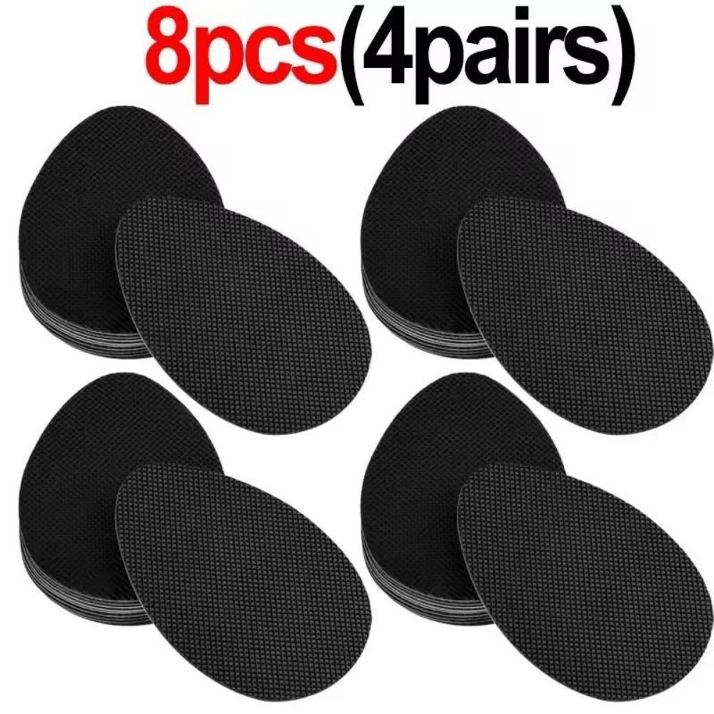 Износостойкий нескользящий коврик для обуви, самоклеящаяся наклейка на переднюю часть стопы, наклейка на каблук, защита подошвы, резиновые подушечки