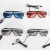 Motorcycle Fashion Light Up LED Night Cycling Glasses Motor Headwear for Rider Christmas Thanksgiving Day Music Festivals