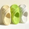 Fashion 2025Household Bathroom Slippers Women Trend Thick Sole EVA External Wear Couple Soft Sole Indoor Shower Slippers Casual Shoes