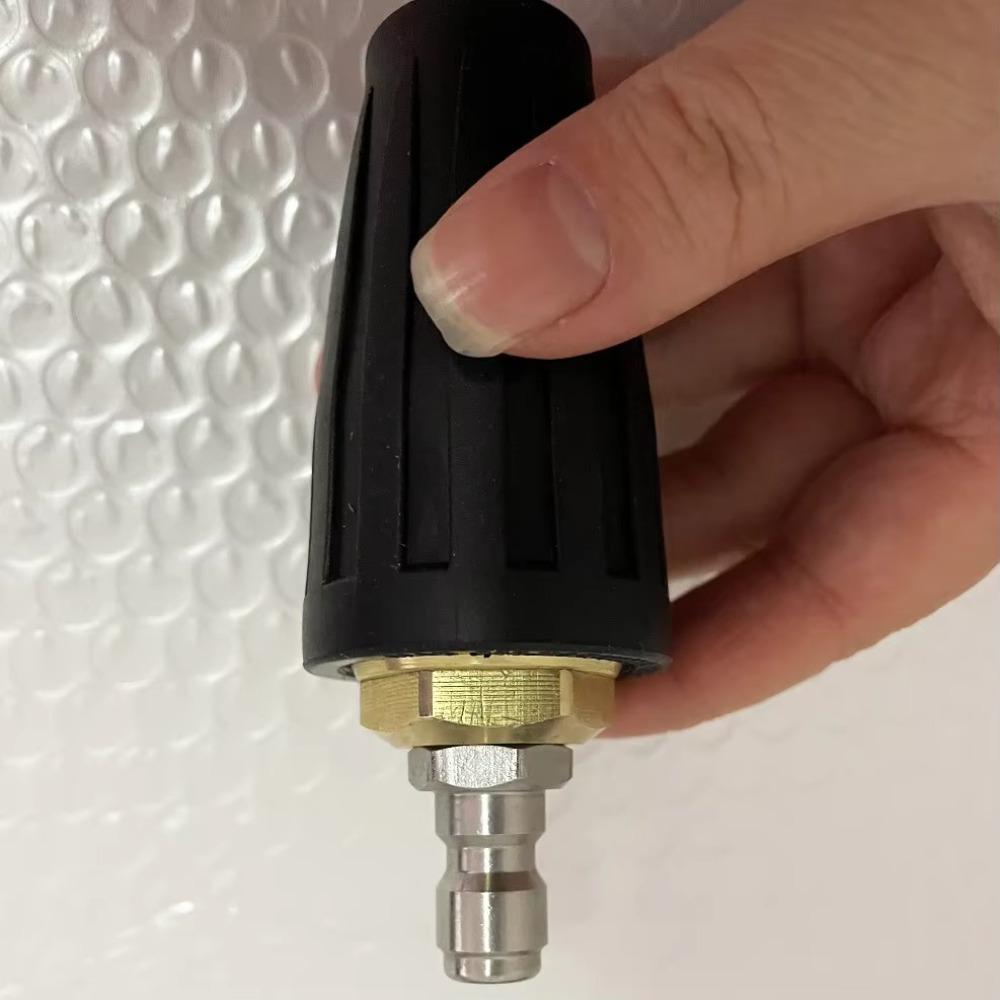 1/4" Quick Connect Car Washer Turbo Nozzle 4000 PSI Turbo Head Nozzle Practical Nozzle Spray