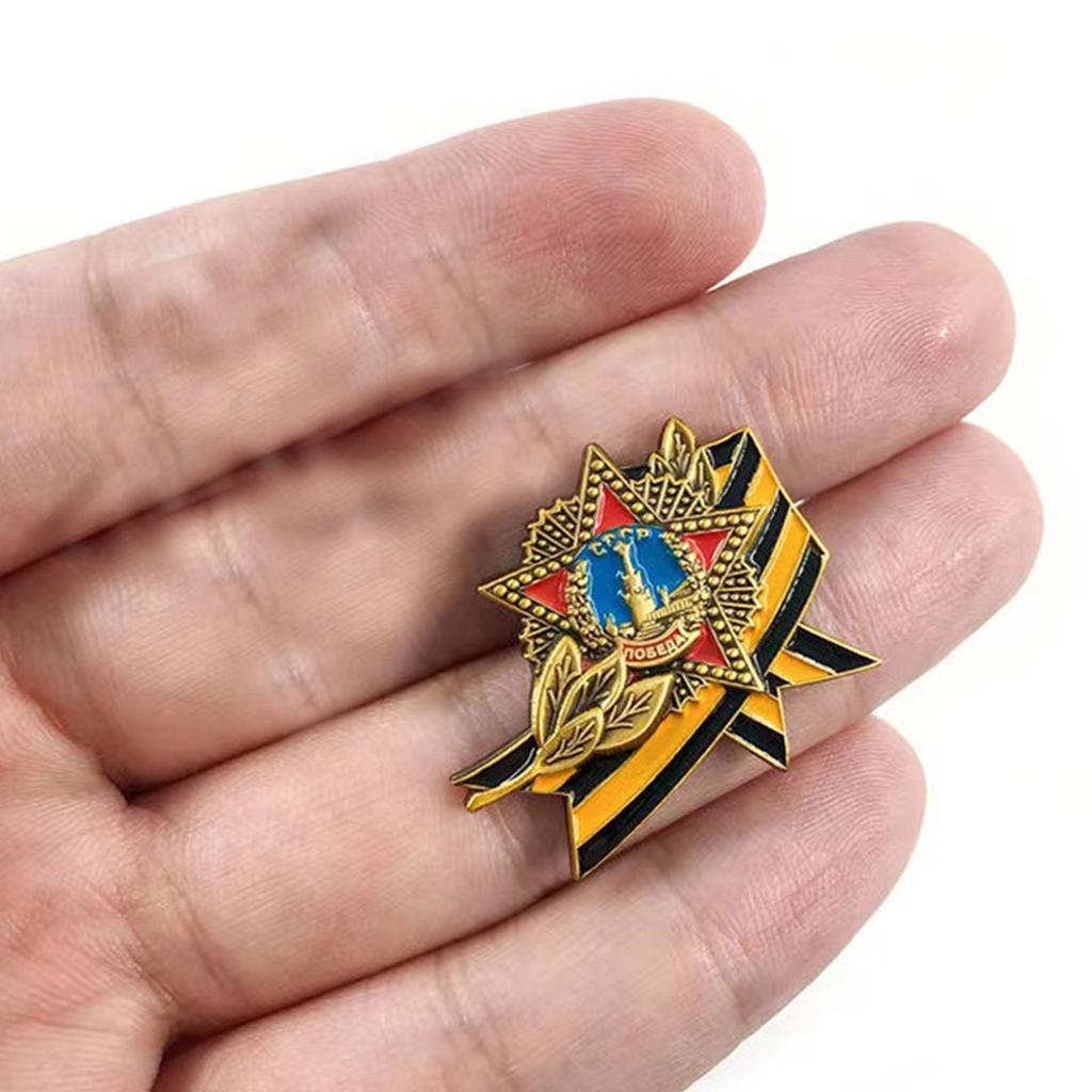 Классический дизайн, русская советская брошь в виде медали Святого Георгия, элегантная булавка на лацкан для любителей истории и коллекционеров