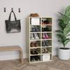 Shoe Rack Sonoma Oak 54x34x100.5 Cm