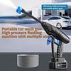 Portable Wireless High-Pressure Car Washer with Lithium Battery & Spray Gun