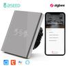 BSEED Zigbee Smart Touch Blinds Switch Electric Wall Roller Shutter Switch Tuya Smart Life APP Google Home Alexa Voice Control