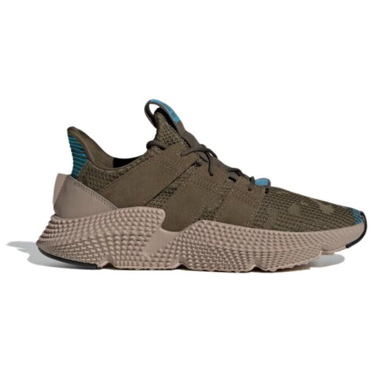 adidas Originals Prophere Ткань Синтетическая кожа Удобные Универсальные Низкие Повседневные Кроссовки Унисекс Повседневная Обувь Зеленый IH2212