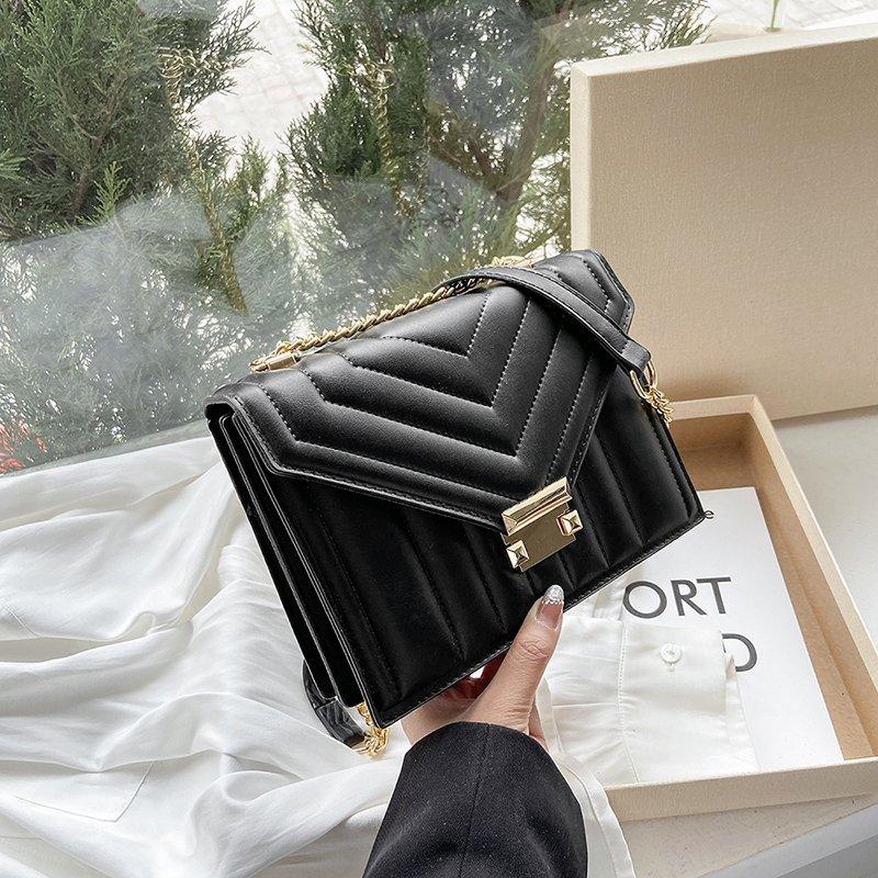 Shoulder Bag with Chain for Women Feminine Messenger Crossbody Bag Women's Bags