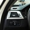 For BMW 3 4 Serie 3GT F30 F31 F32 F33 F34Car Dashboard Side Air Condition Outlet Vent Trim Cover ABS Chrome Interior