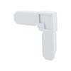 5/16 x 3/4 Inch Plastic Right Angle Corner Bracket Right Angle L-Shaped Corner Bracket  Frame Joint