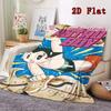 Astro Boy print 2D Flat Pattern Flannel Blanket High quality All Seasons Warmth and Comfort Perfect for Christmas Gifts.PMT0914400