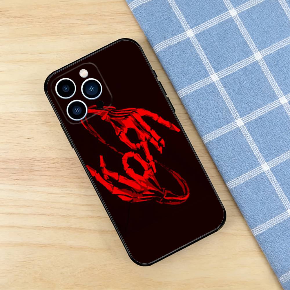 Metal Rock Band K-Korn Case For iPhone 17 16 15 14 13 12 11 Pro Plus Air 8 7 X XS Max Mini TPU Bumper