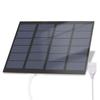 1.5W 6V Portable Solar Charger Waterproof Solar Panel Charger for Camping with USB Interface for