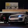 1/18 Range Rover 50th Anniversary Alloy Car Model Sound And Light Simulation Car Decoration Collection Boy Childrens Toy Gift