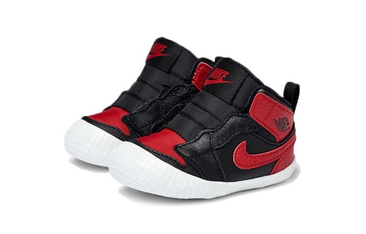 Jordan 1 Кроссовки для малышей Bred I AT3745-023