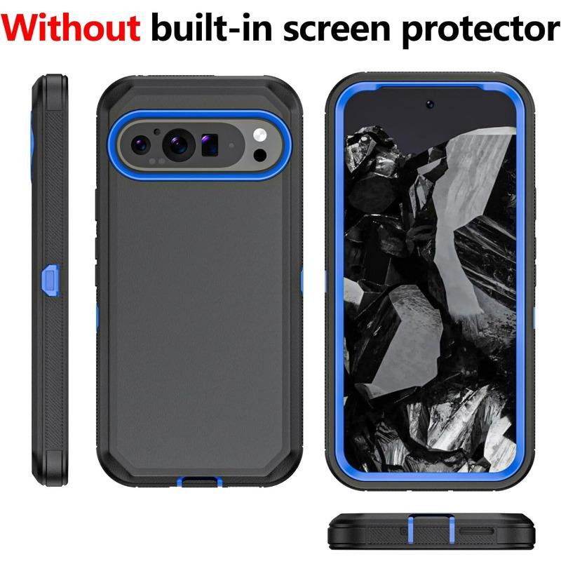 Премиальный прочный чехол военного класса для Google Pixel 10 9 8 Pro XL с клипсой, жесткий ударопрочный бронезащитный чехол