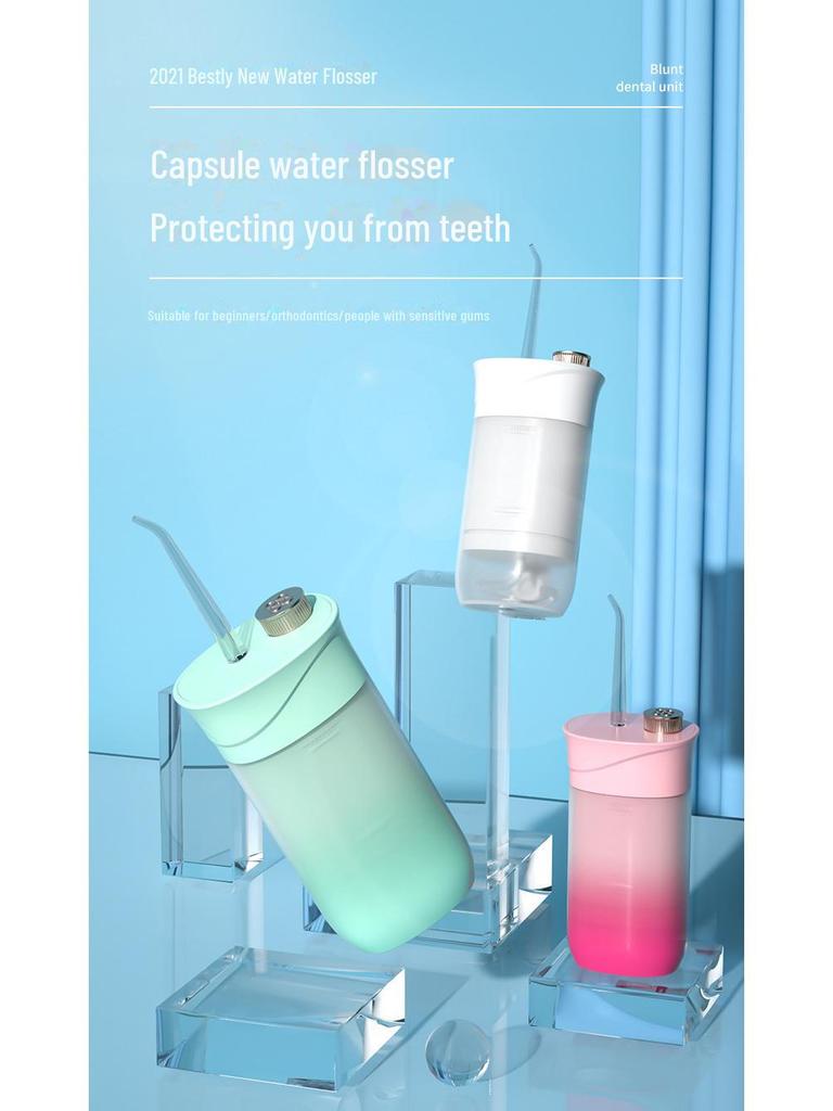 Портативный электрический телескопический ирригатор для полости рта, очиститель зубов