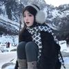 Женские плюшевые наушники - Теплые бархатные амбушюры для путешествий по снегу и фотосъемки, Защита от холода Осень/Зима 2025