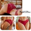 3Pcs/Set Women Sexy Lace Panties Transprant Hollow Out Low Waist Briefs Female Solid Soft Breathable Comfort Underwear Lingerie