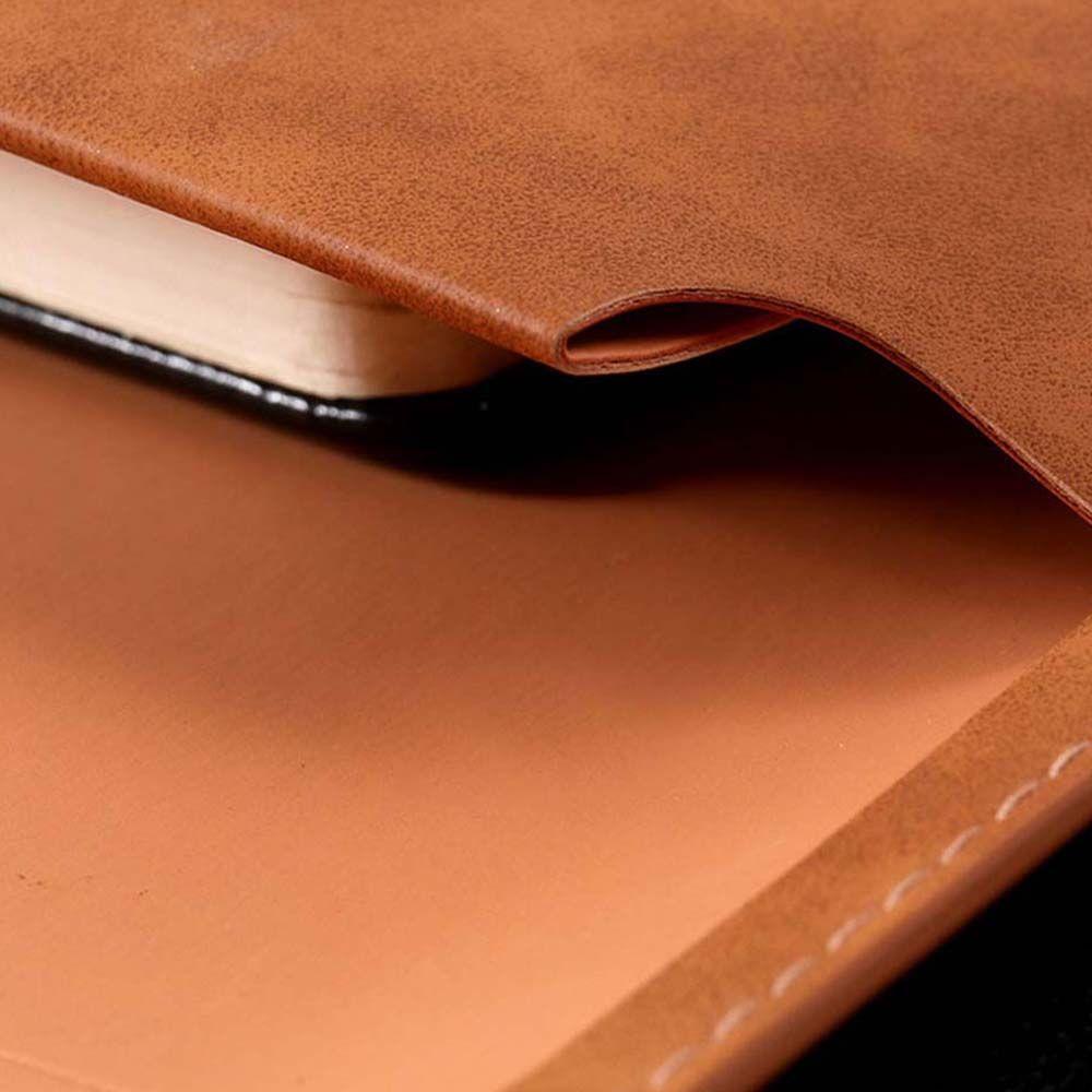 Filing Products Button Design Document Organizer Bag PU Leather Folder Laptop Bag Business Handbag