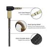 High quality audio cable For Momentum On-ear1/2/3 Headset 3.5mm to 2.5mm plug with microphone braided wire