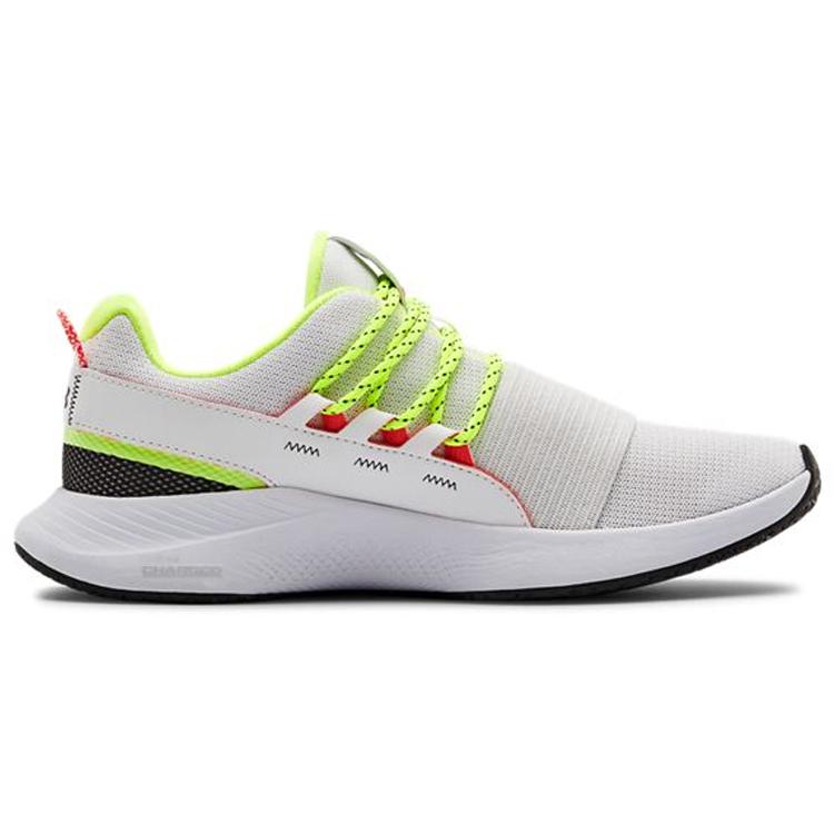 Under Armour Кроссовки для бега Charged Breathe Lace Белый/Зеленый Женские 3022584-103
