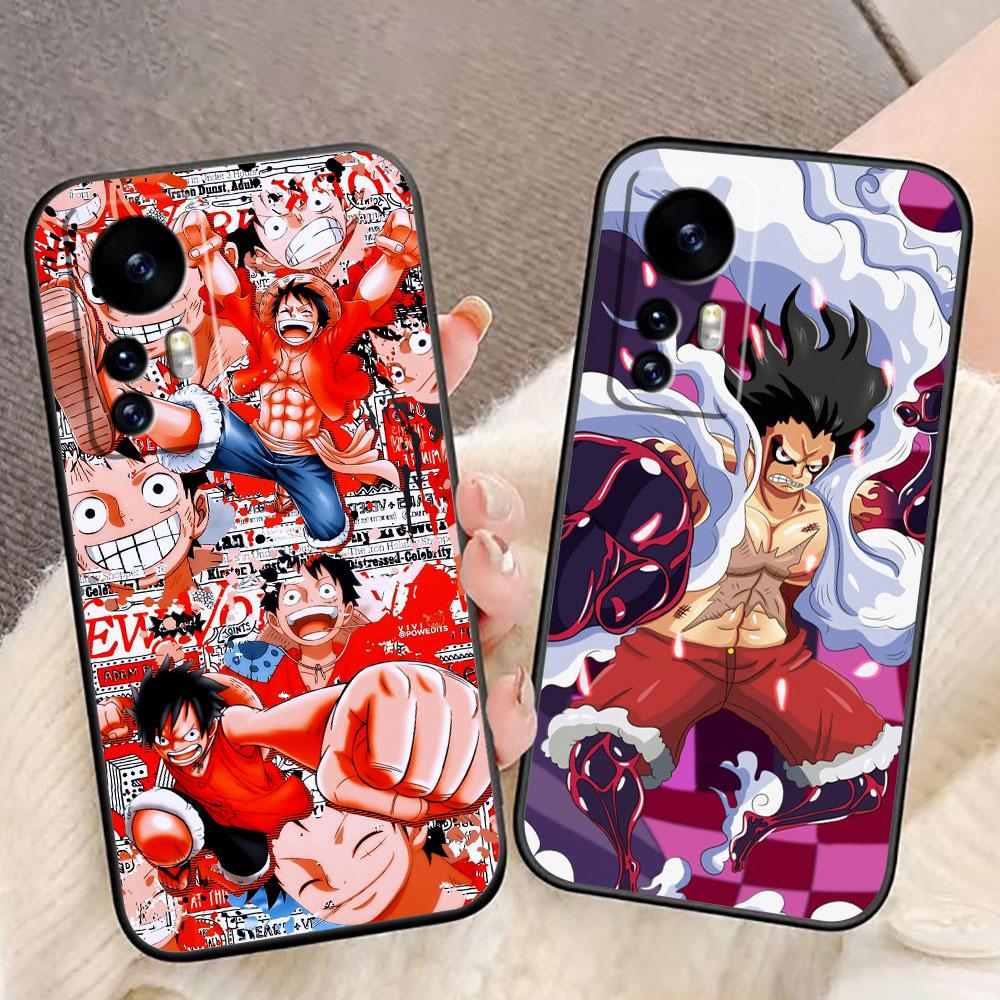 Чехол для телефона с рисунком из аниме One Piece Луффи для Xiaomi 15 15T 14 14T 13 12T 11 11T POCO F8 F7 F6 F5 X7 X5 M6 M7 PRO Ultra DIY Чехол