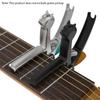 5-in-1 Guitar Capo Acoustic Guitar Capo String Cutter/Pick Holder/Pin Puller Transfer Clip Alloy