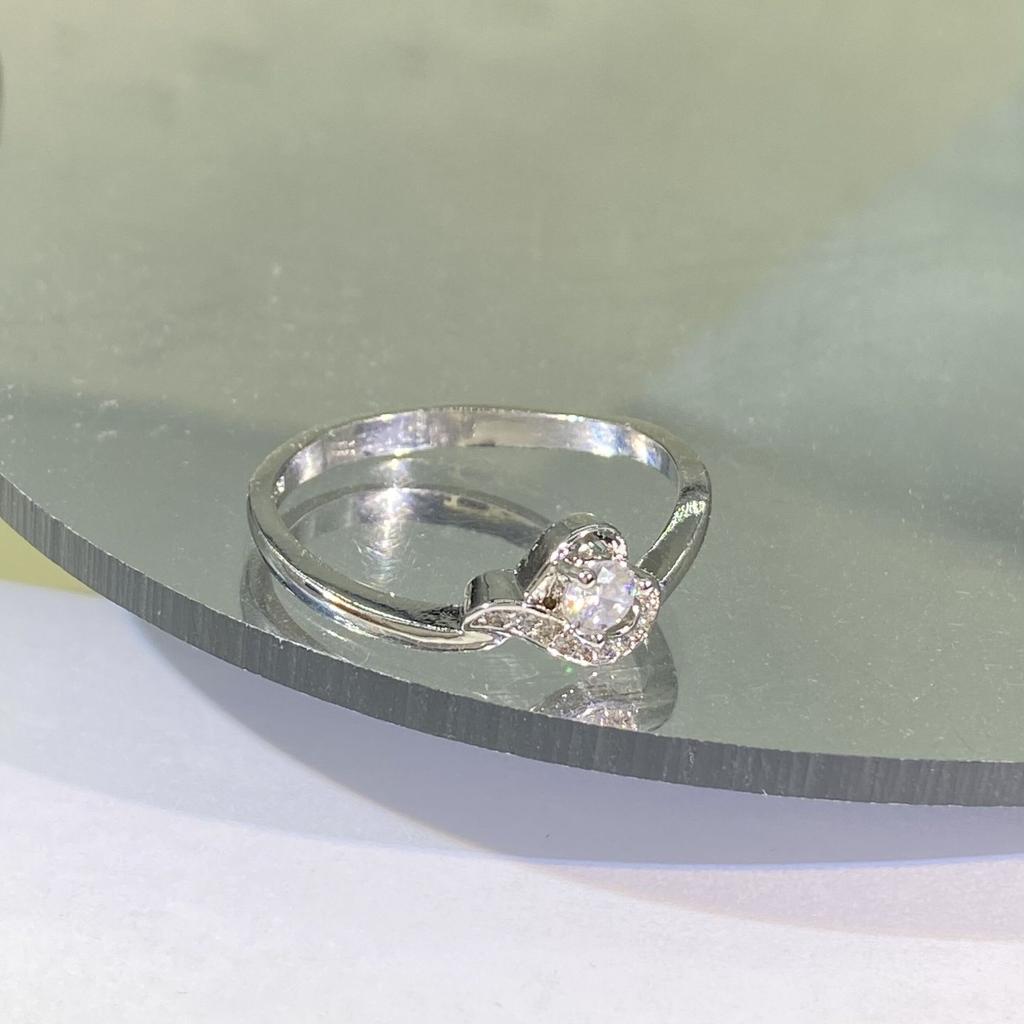 Маленькое и простое бриллиантовое кольцо для женщин в европейской и американской моде, обручальное кольцо с любовью, свадебный подарок