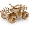 3D Деревянный Пазл для Взрослых Механическая Пляжная Машина DIY Модель Транспортного Средства Строительный Набор Поделка Деревянная Поделка Игрушка Подарок на День Рождения для Детей