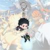 Anime Naruto Acrylic Keychain Accessaries Uzumaki Naruto Cartoon Keyring