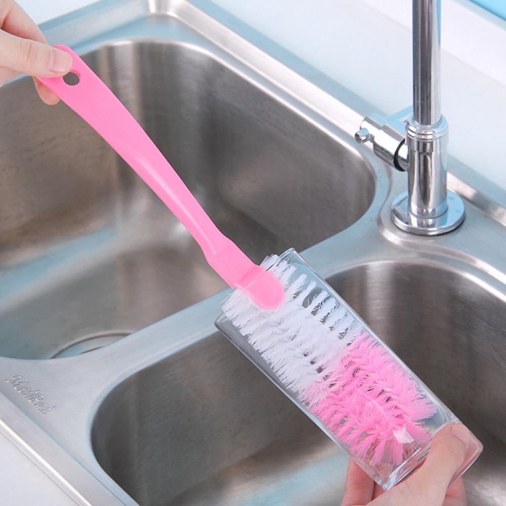 Soft Water Bottle Cleaning Brush Multi-function Cup Brush Creative Long Handle Brush