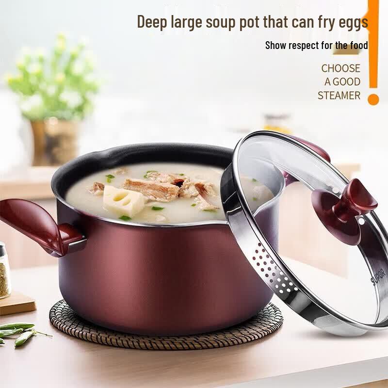 SUPOR 22CM Non-stick Composite Bottom Soup Pot