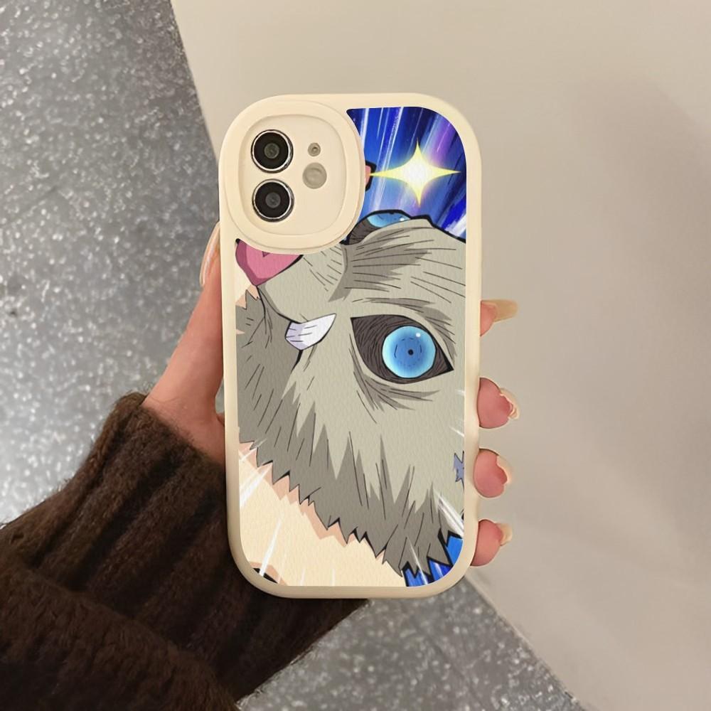 Inosuke Hashibira аниме чехол для телефона из твердой кожи для IPhone 14 13 12 Mini 11 14 Pro Max Xs X Xr 7 8 Plus 6 6s