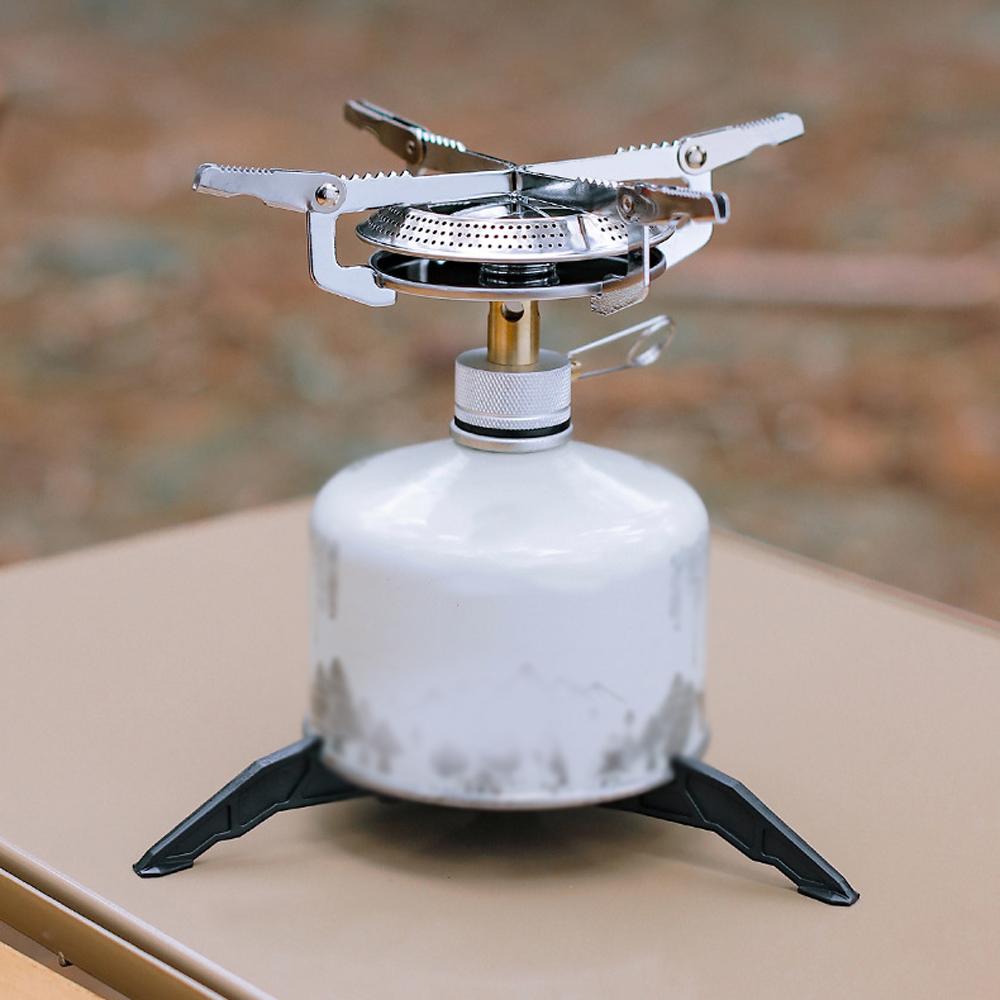 Насадки для печей для кемпинга и пикника на открытом воздухе, складные насадки для газовых плит, регулируемая огневая мощь, печь