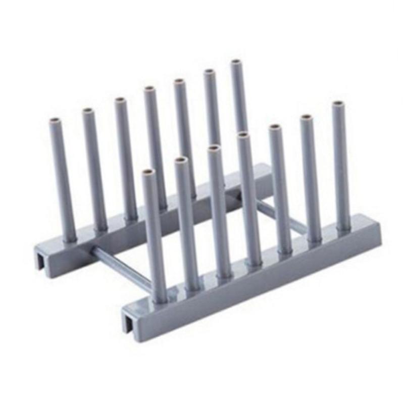 Органайзер для хранения на кухне Подставка для крышек кастрюль Держатель для сушки посуды Сушилка для посуды Пластиковая подставка для тарелок и чашек Держатель для дисплея