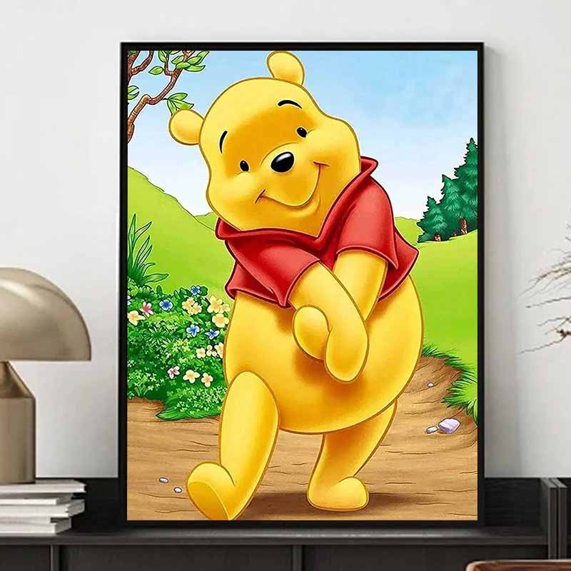 Disney Алмазная мозаика Винни-Пух 5D DIY Стразы Алмазная вышивка Крестик Домашний и Свадебный Декор