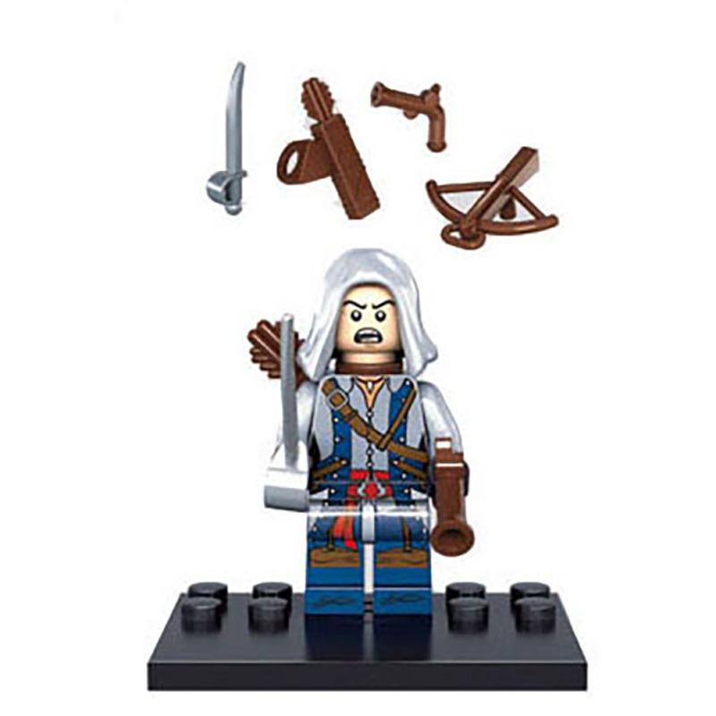 Минифигурки Lego Assassin Creed Series Kenway Firenze Building Block, собранная вращающаяся игрушка