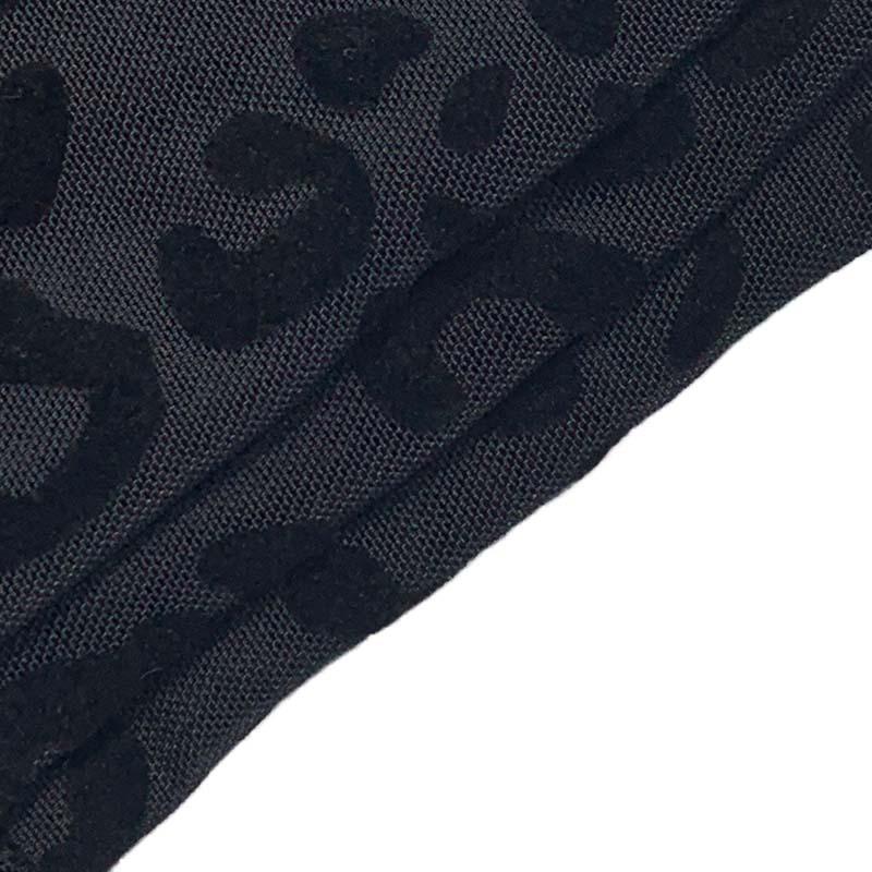 Женское тонкое сексуальное прозрачное боди с длинными рукавами и флокированием