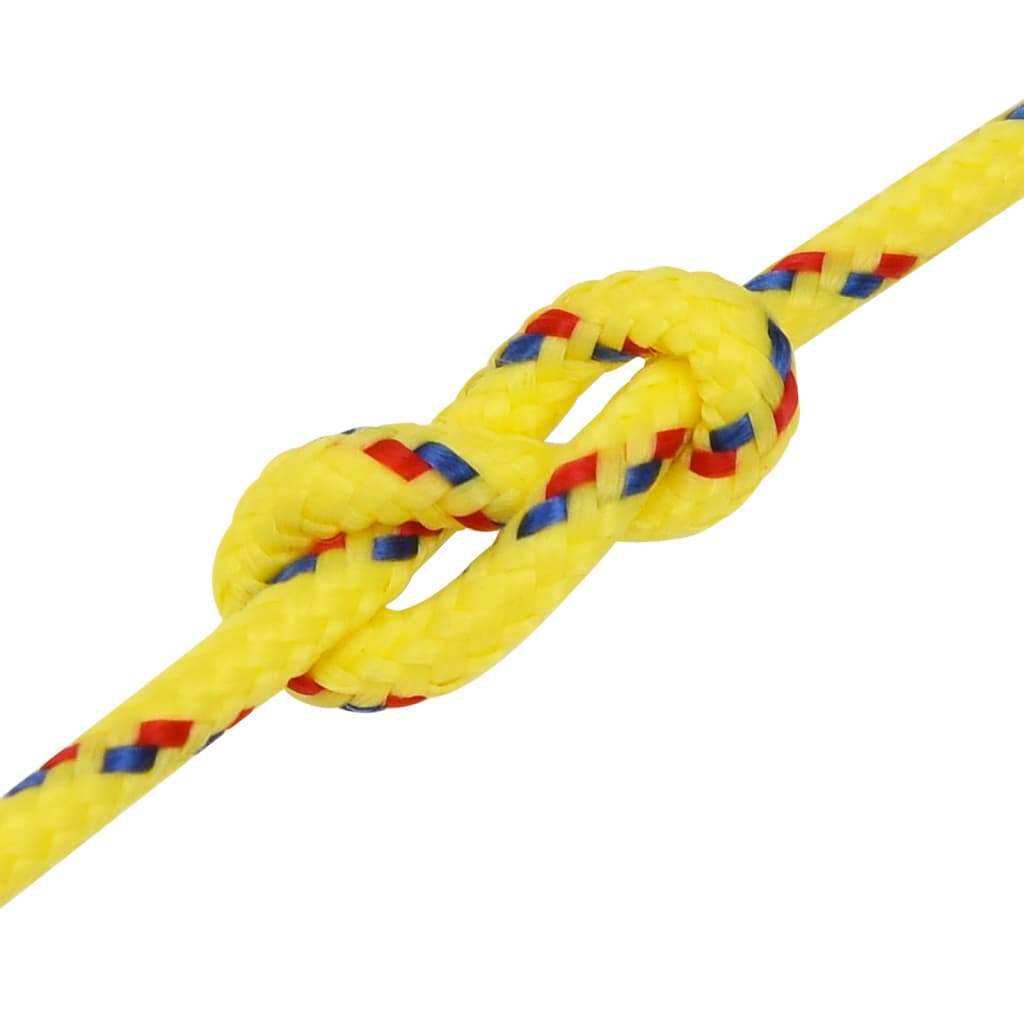 Boat Rope Yellow 3 mm 50 m Polypropylene
