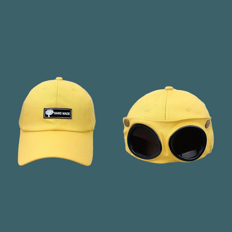 Женщина с кошачьими ушками, очки-авиаторы, бейсболка, красивые солнцезащитные очки, шапка с утиным языком