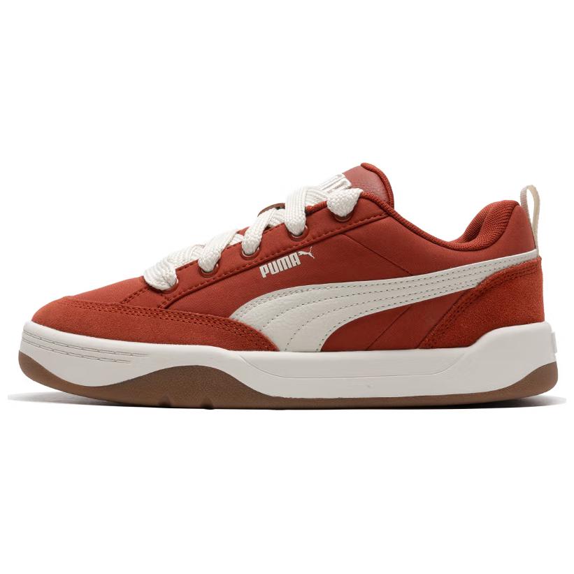 Puma Park Lifestyle Street Comfortable Versatile Durable Low-Top Skate Shoes Unisex Sneakers Red 397495-02