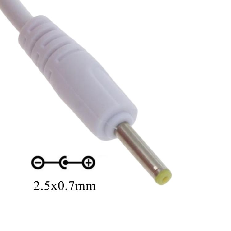 Кабель питания USB 5V на Jack DC 2.5mm x 0.7mm Прочные материалы 1 метр / 2 метра