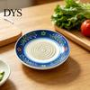 Компактный инструмент для подготовки продуктов Керамическая терка для чеснока и имбиря, 2-в-1 Ручная терка-пластина для кухонной готовки, Плоское основание для измельчения овощей, Легко моется