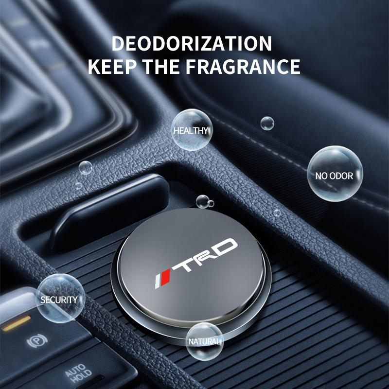 Automotive Air Freshener Essential Oil Diffuser Accessories for Toyota TRD GR Corolla Camry Chr Rav4 Yaris Hilux Prius Avensis