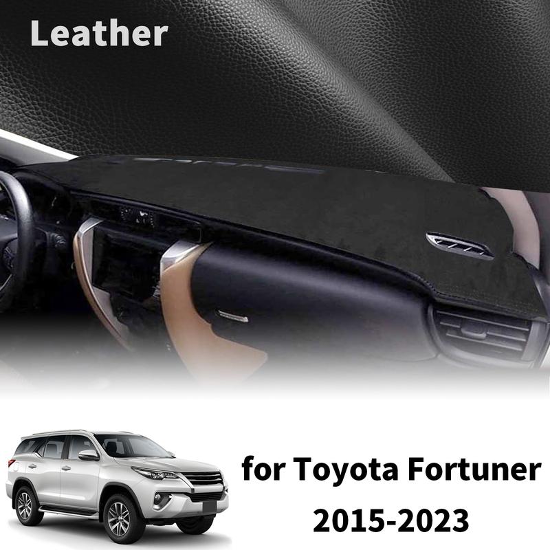 for Toyota Fortuner 2015 2016 2017- High Quality Dashboard Cover Dashmat Sunshade Anti‑UV Protector Dash Mat Pad Accessories